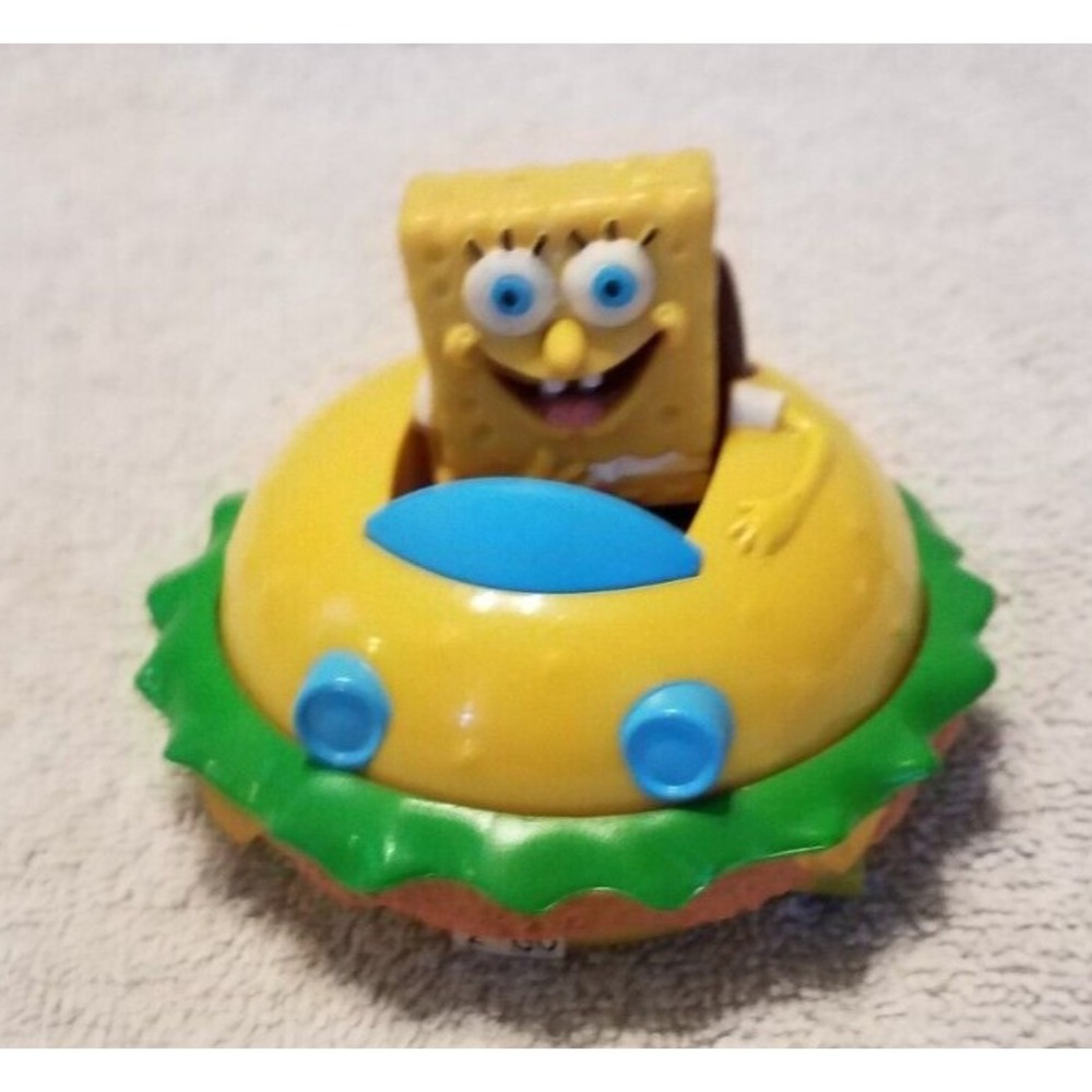 Viacom Decopac‎ 2015 Spongebob Squarepants Krabby Patty Wagon Toy